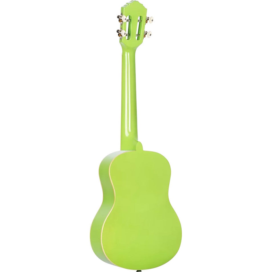 Ortega Gaucho Series RUGA-GAP Green Apple tenor ukelele met gigbag