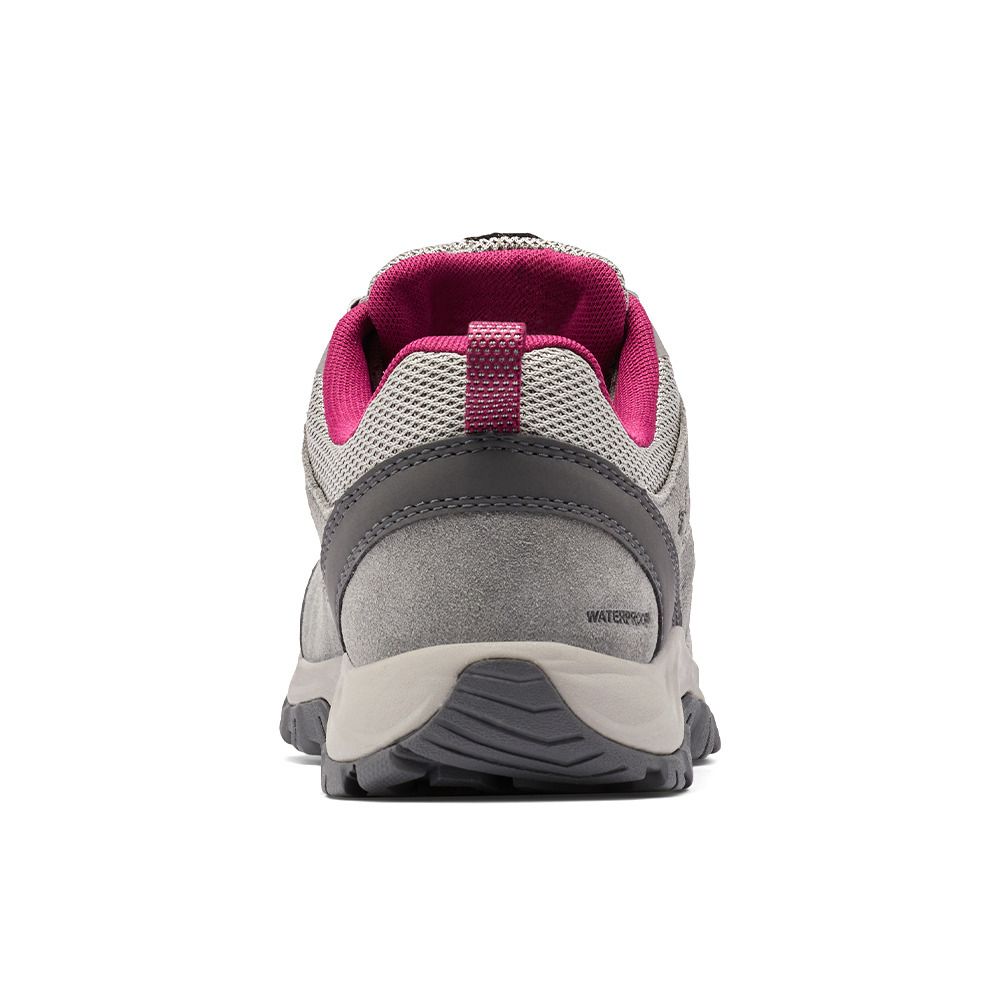 Columbia REDMOND III WP - Chaussures randonné Femme ti titanium/red onion