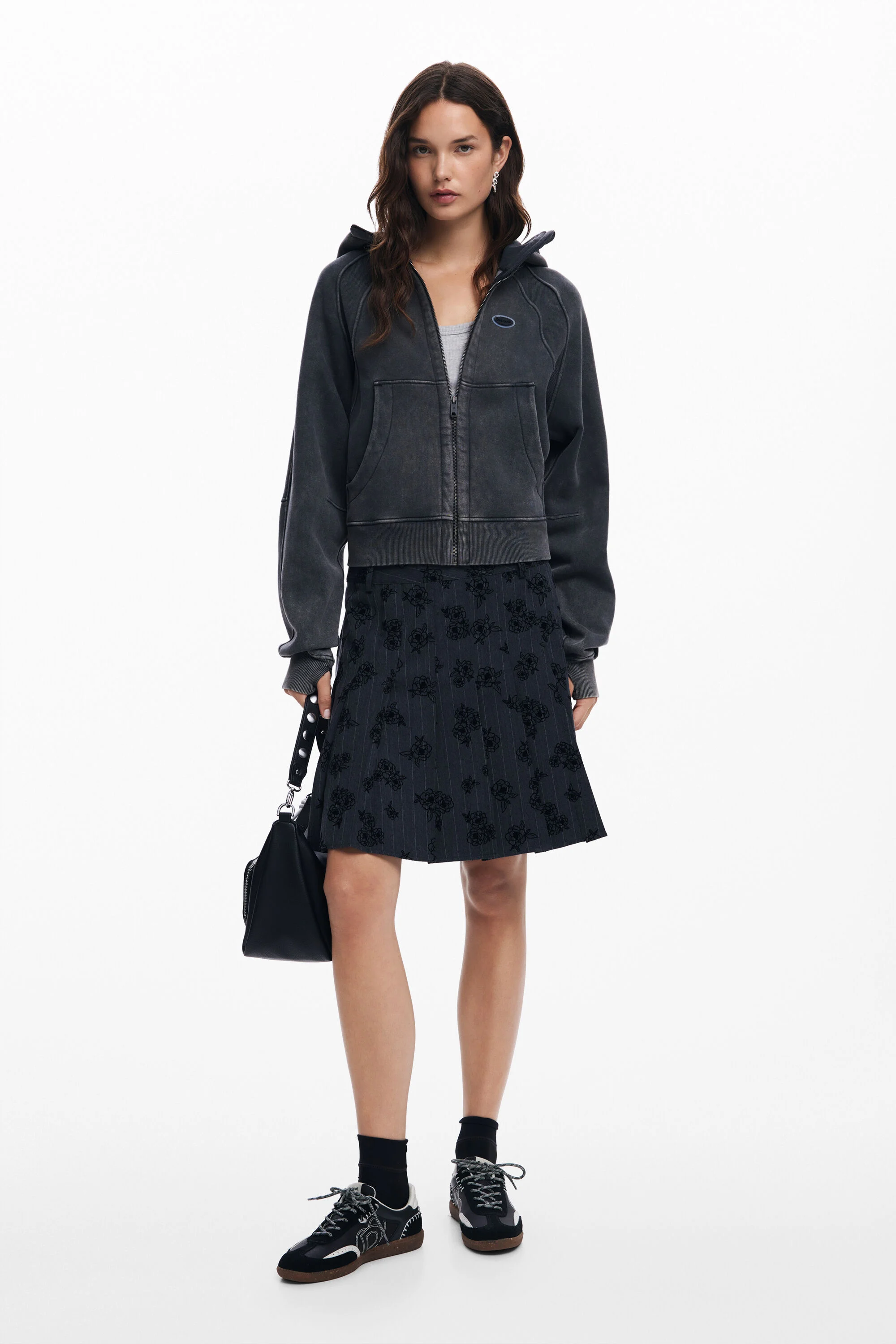 Moletom com capuz oversized