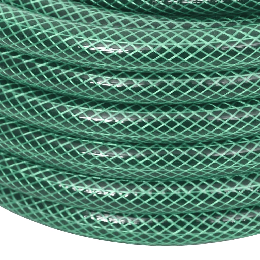 Tuyau d'arrosage avec jeu de raccords vert 0,6