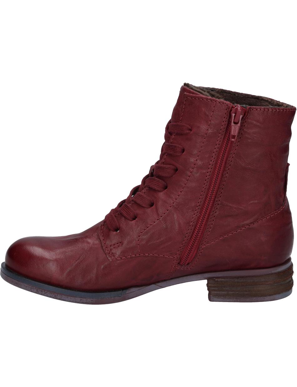 Stiefelette Sanja 01, bordeaux