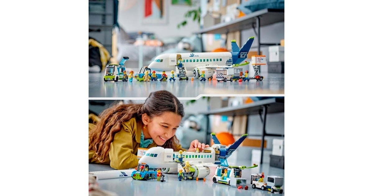LEGOCity - Passagiersvliegtuig Constructiespeelgoed  (60367)