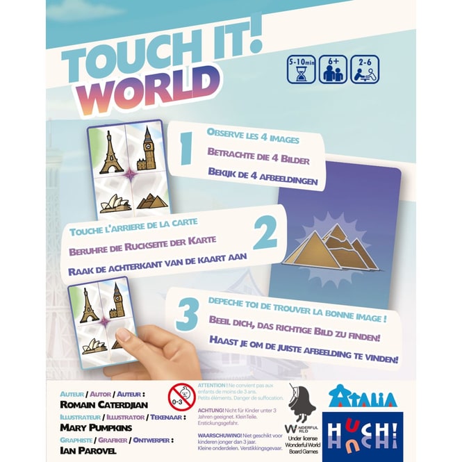 Touch it! World - Take it, feel it, find it...