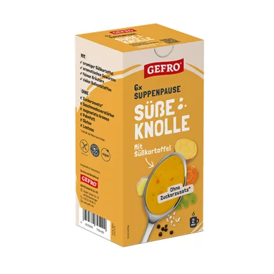 Suppenpause Süße Knolle: mit cremiger Süßkartoffel