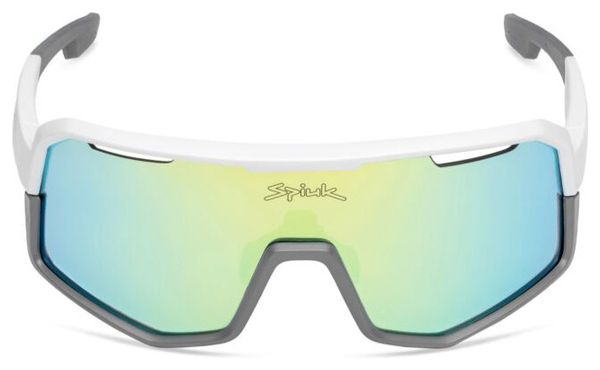 Lunettes Unisexe Spiuk Profit V3 Blanc/Gris - Verres Jaune