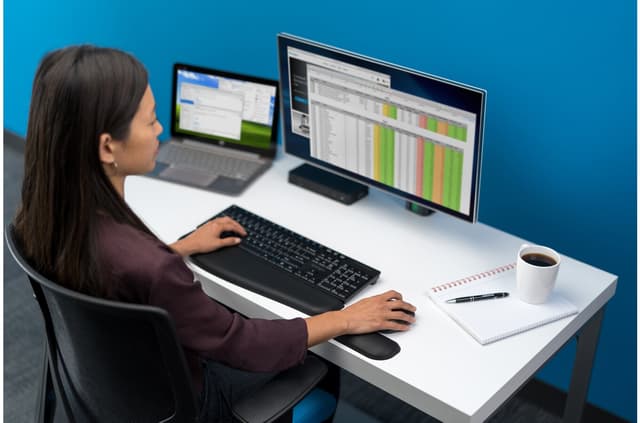 Kensington ErgoSoft Gel tastaturhåndledsstøtte til standard mus (sort)