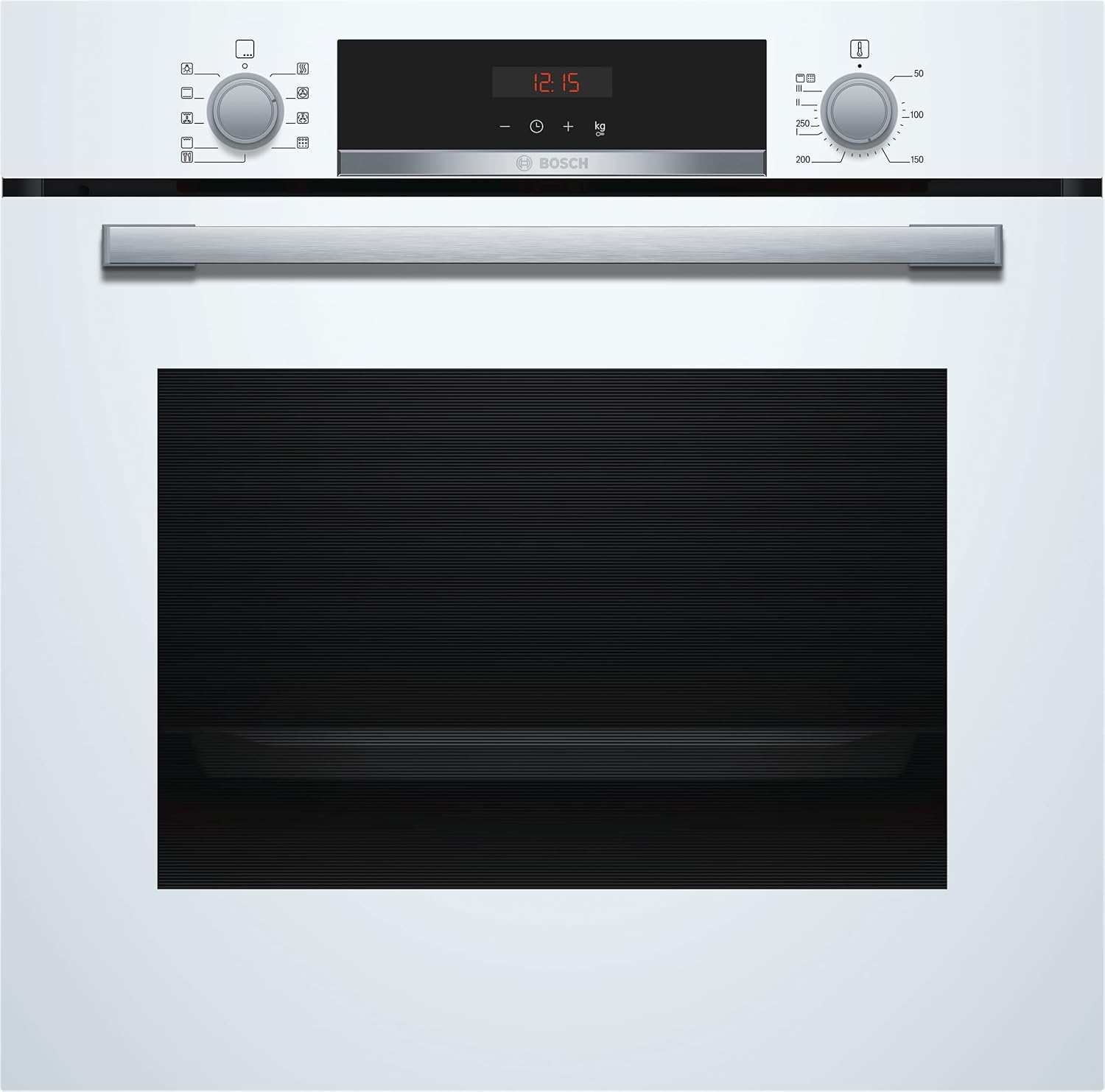 Bosch HBA534BR0 Four intégrable Série 4 - Four multi-fonctions - EcoClean - 3400 W - Grande capacité de 71L - Noir
