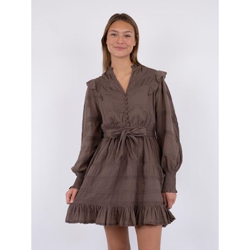 Neo Noir Salli S Voile Kjole, Light Brown, 42