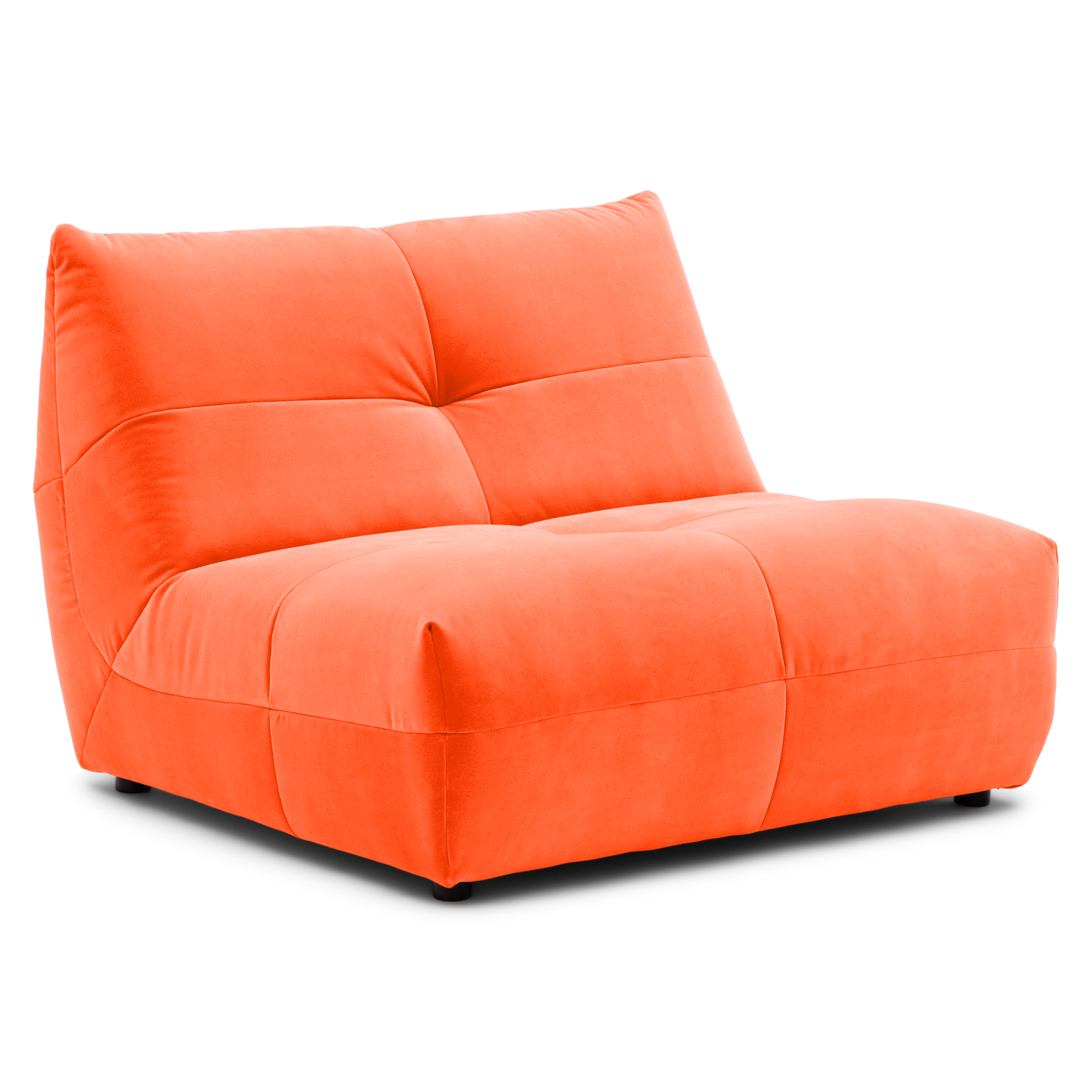 Fauteuil Flynn royal orange