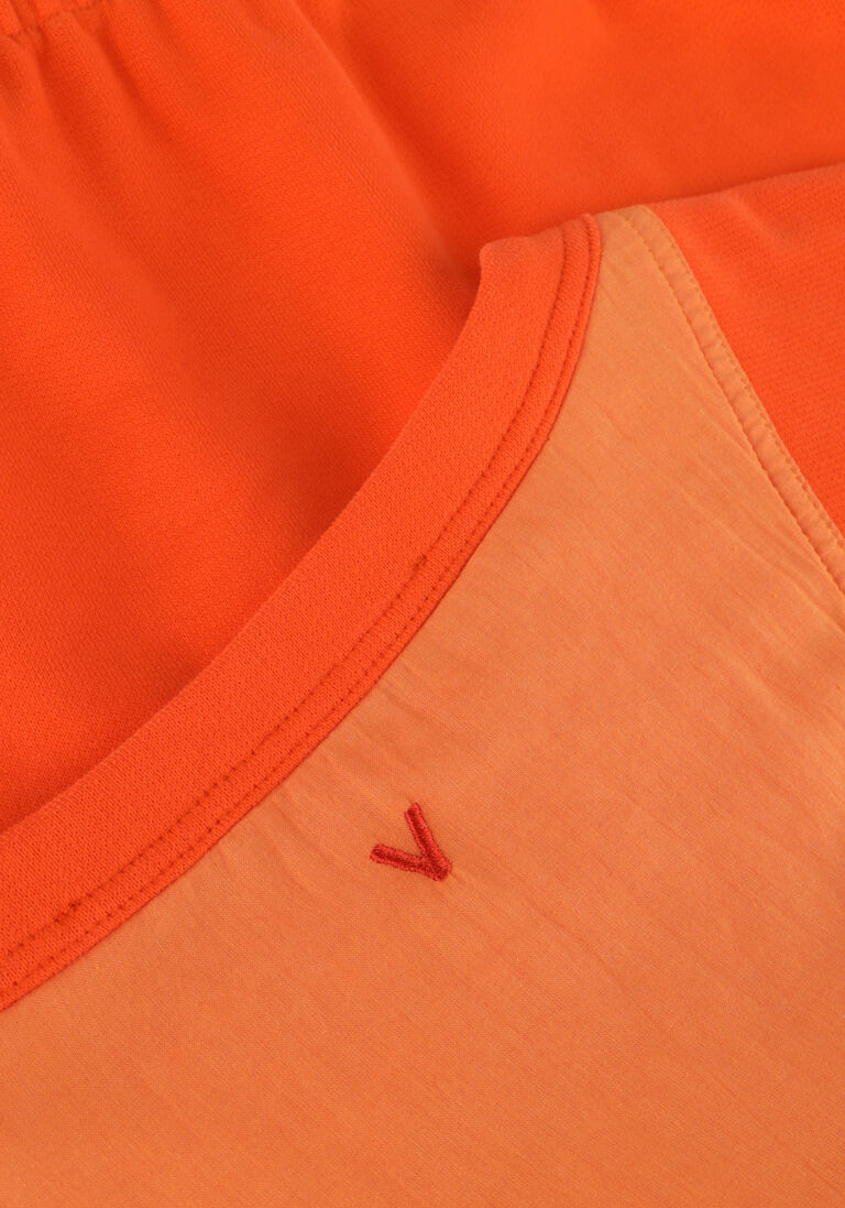 VANILIA oranje vanilia trui flat utility sweater