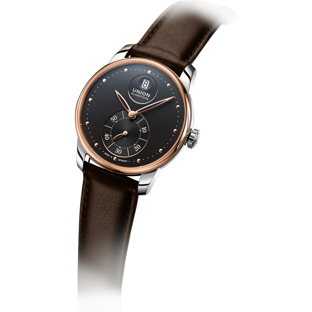 Union Glashütte Seris Kleine Sekunde Automatik Edelstahl / Roségold