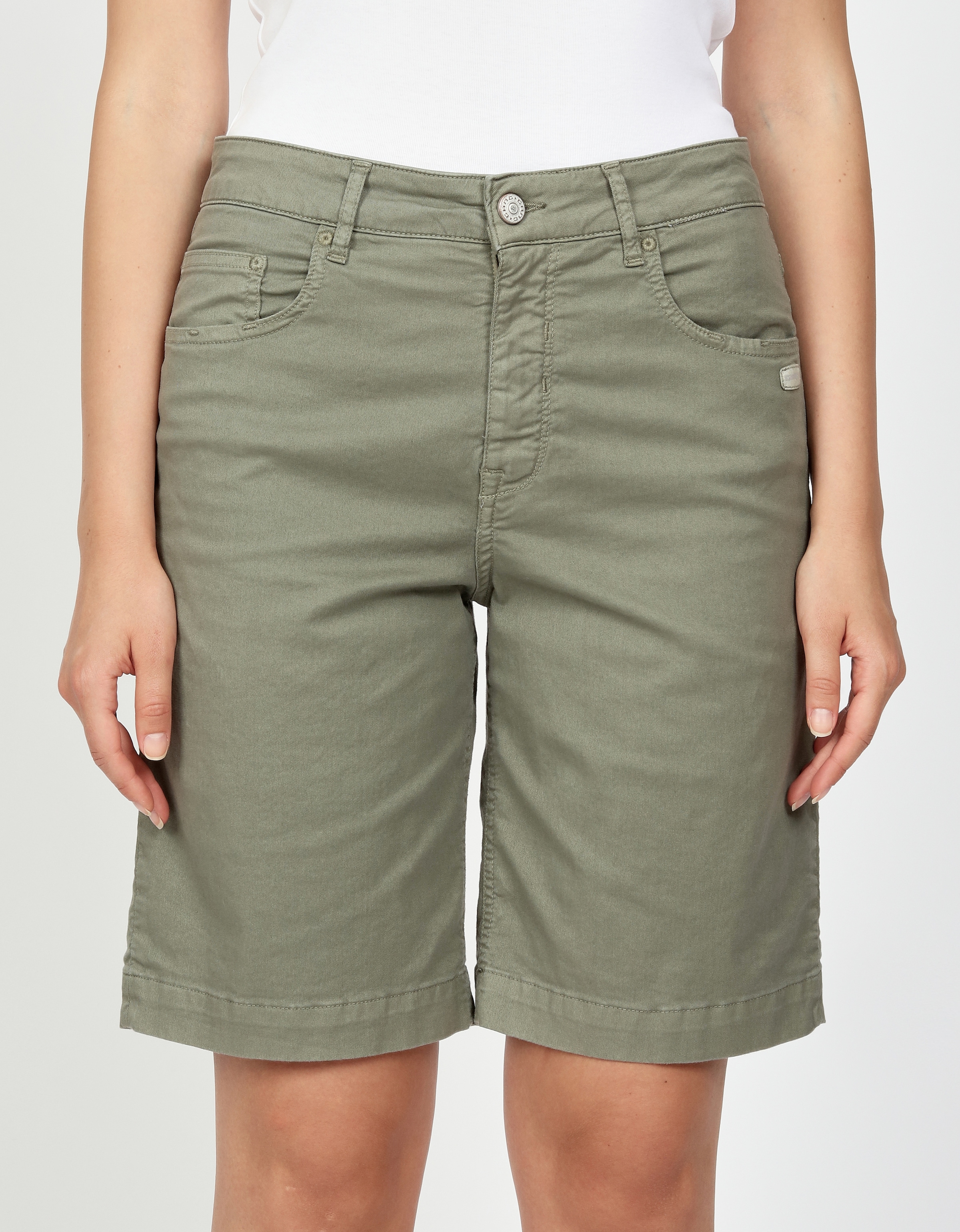 GANG Bermudas »94CARLOTTA BERMUDA«  mit weitem Bein