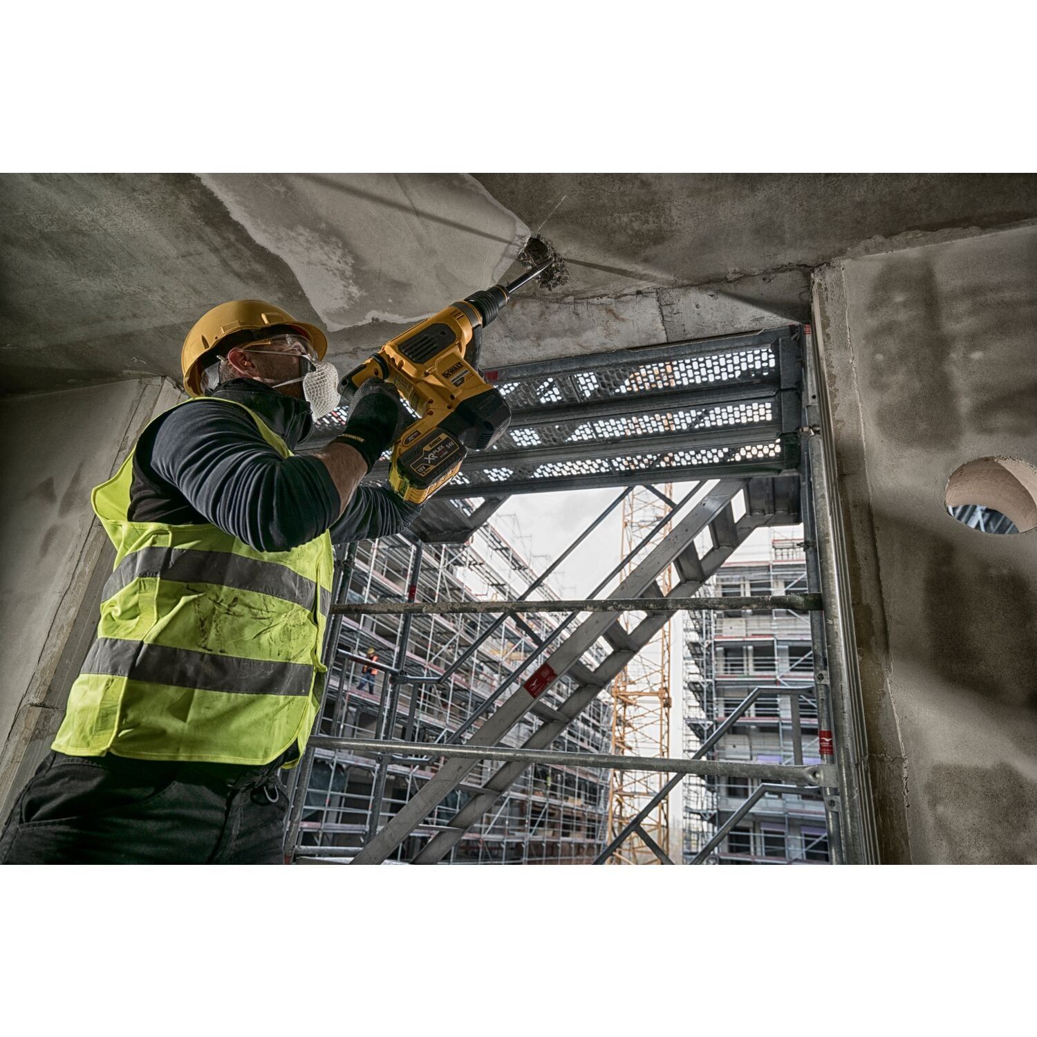 DeWALT DCH481N Accu combihamer SDS-Max 6,1J 54V XR FlexVolt Basic Body