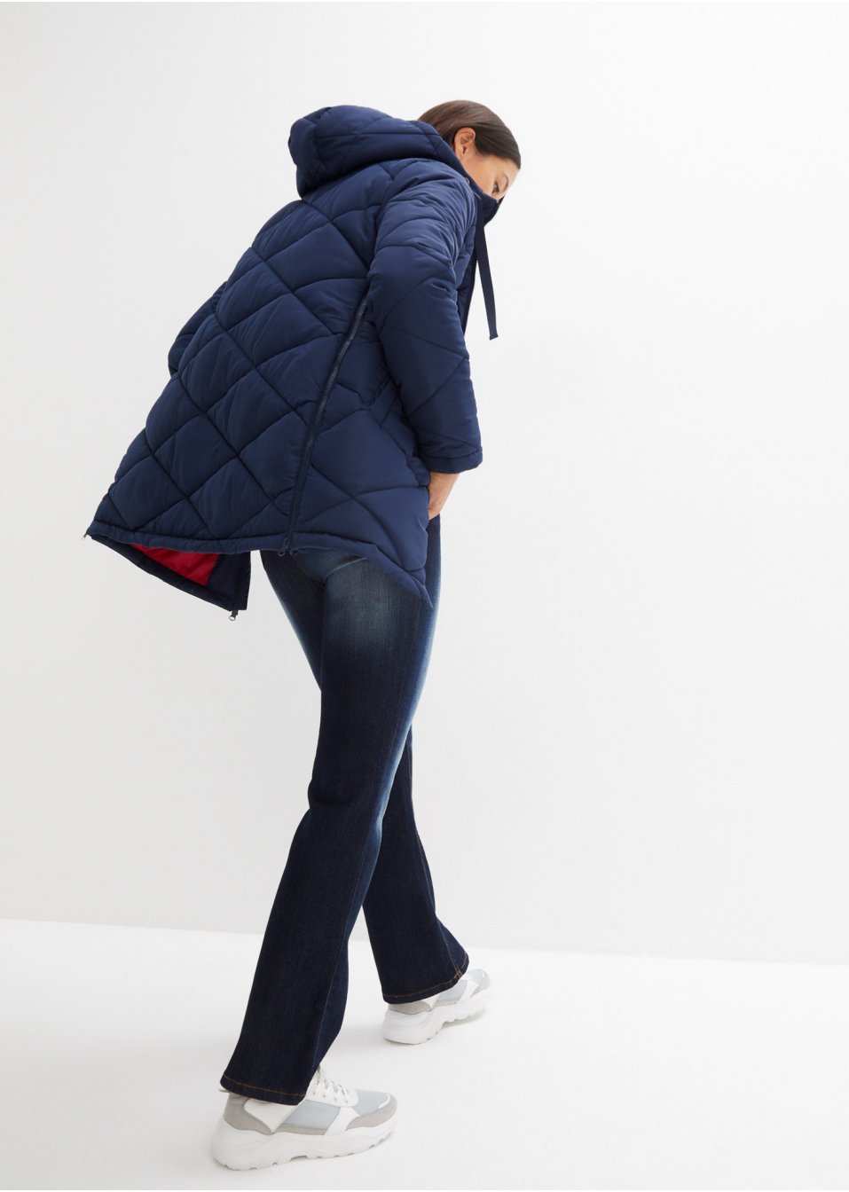 Veste matelassée de grossesse et de portage