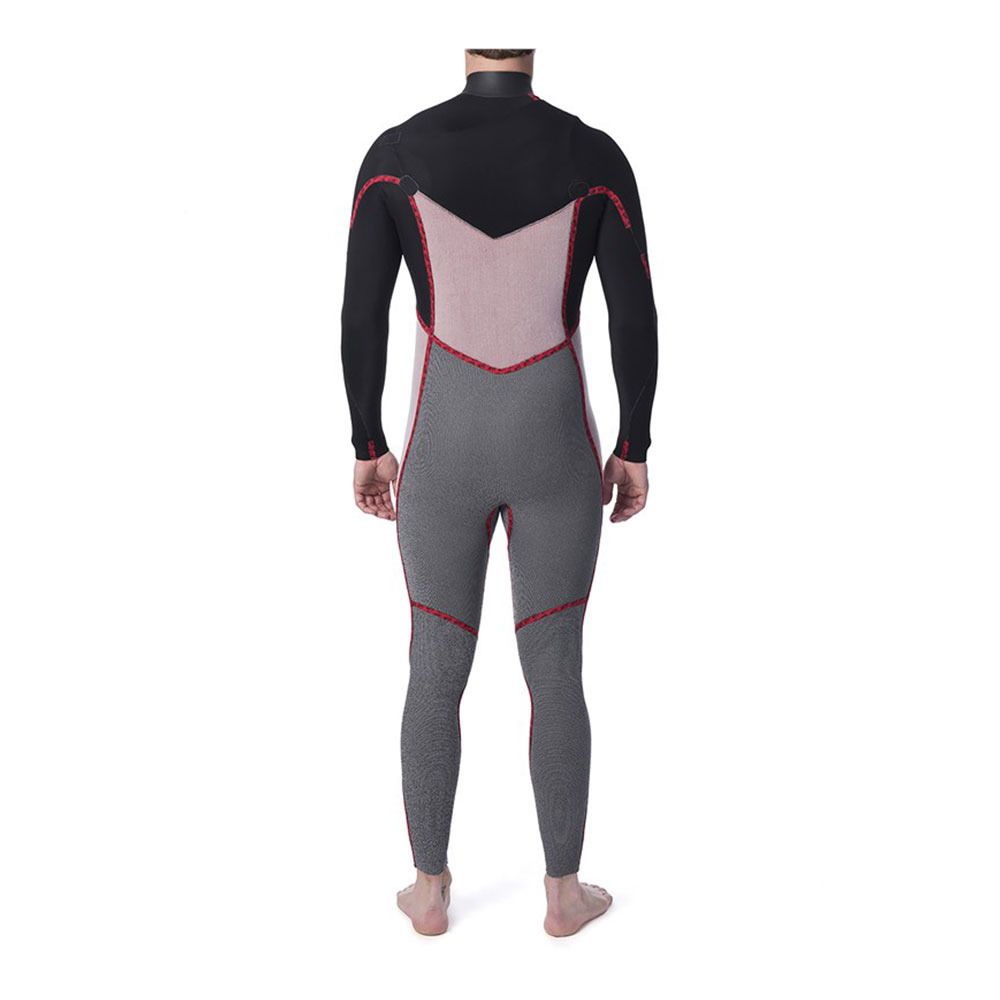 Rip Curl DAWN PATROL CHEST ZIP GBS - Combinaison intégrale 3/2mm Homme black
