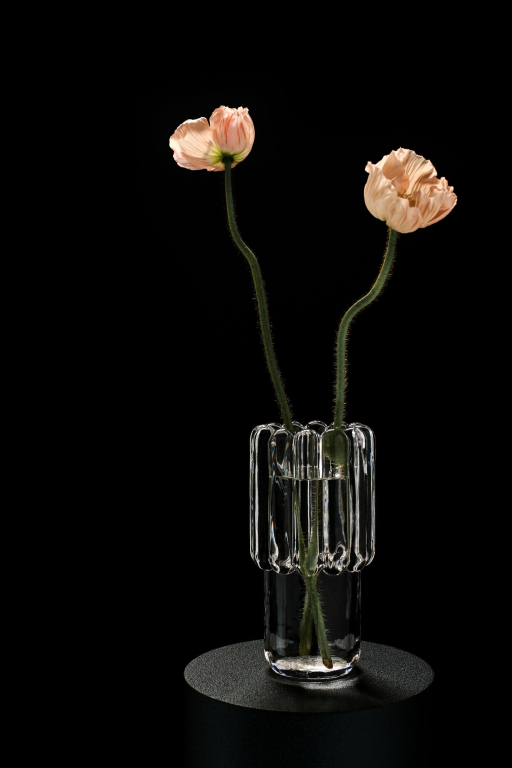 Tom Dixon Press vaas medium transparant