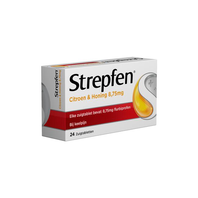 Strepfen Citroen & Honing 8,75 mg Zuigtabletten 24 Stuks