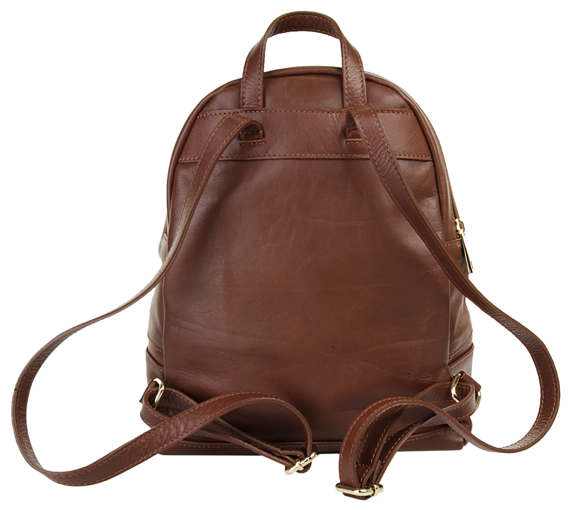 Piké Cityrucksack echt Leder, Made in Italy