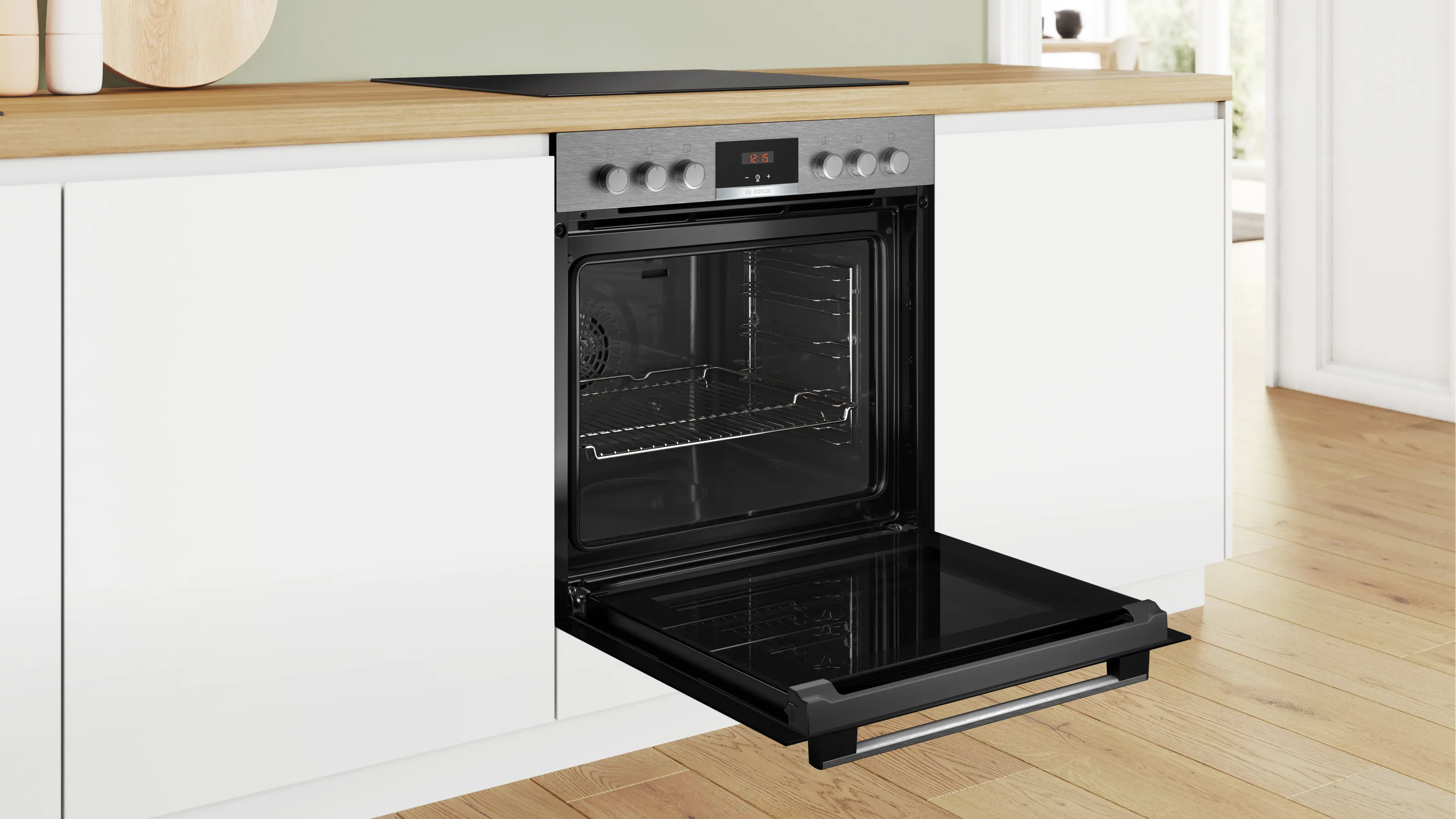 Serie 4 Oven voor inbouwfornuis 60 x 60 cm RVS