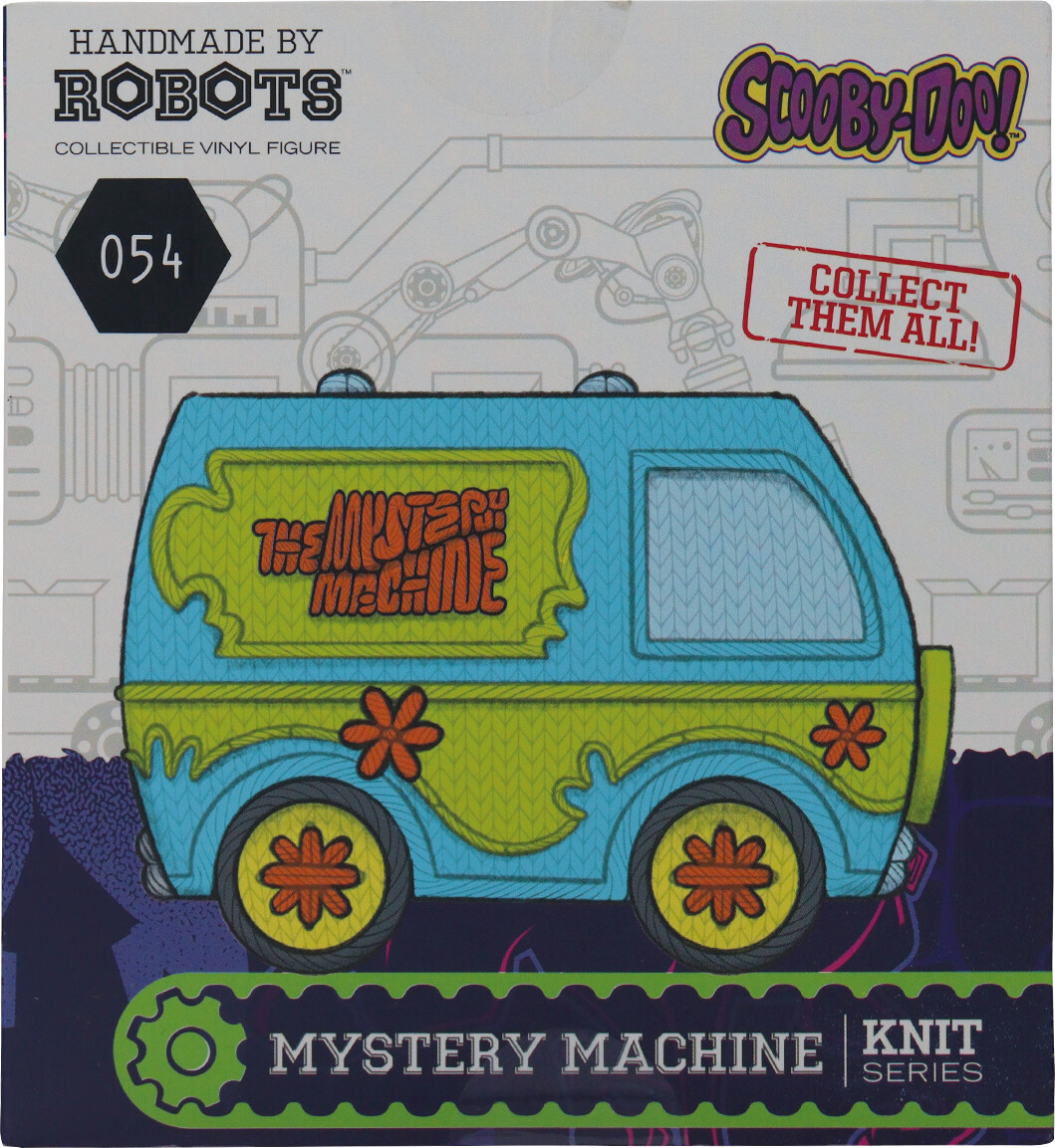 Scooby-Doo Figur - Mystery Machine - Knit - Handmade By Robots - 13 CM Vinyl Figure