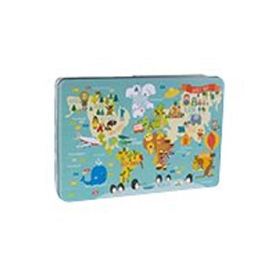 Apli Kids - Puzzle 24 pièces - map monde