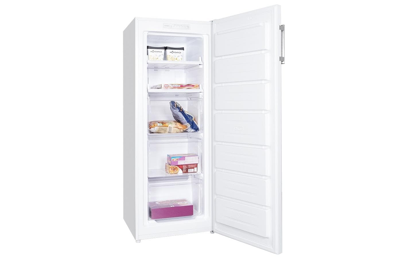 Gefrierschrank ECOT161 Rechts/Wechselbar<br>Freistehender Gefrierschrank