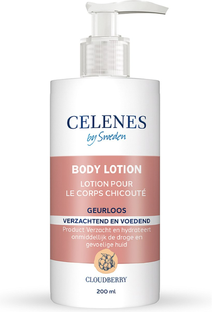 Celenes by Sweden Cloudberry Geurloze Body Lotion - Droge/Gevoelige Huid 200ML