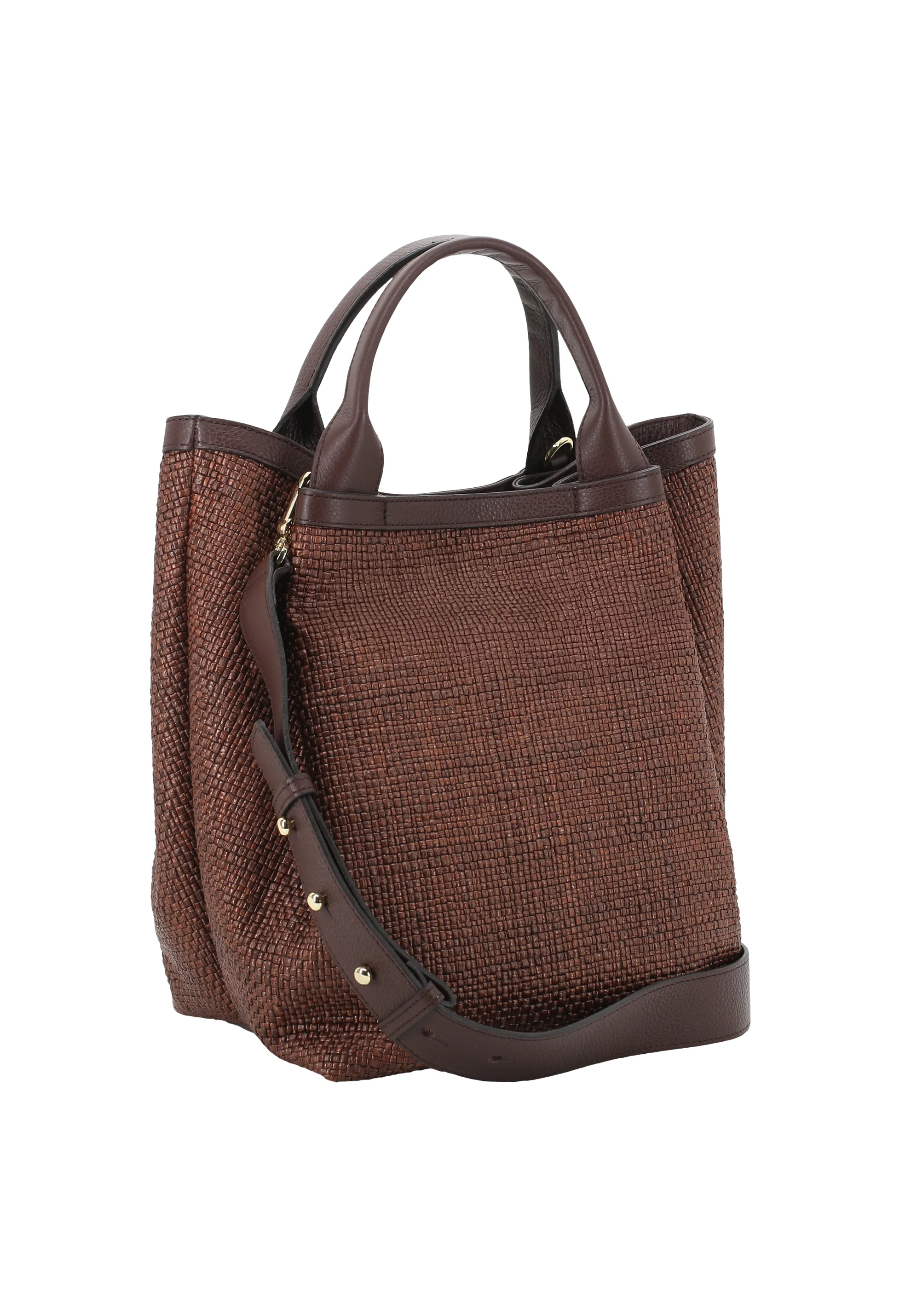 Shopper ESSENTIAL medium Raffia intreccio Standard