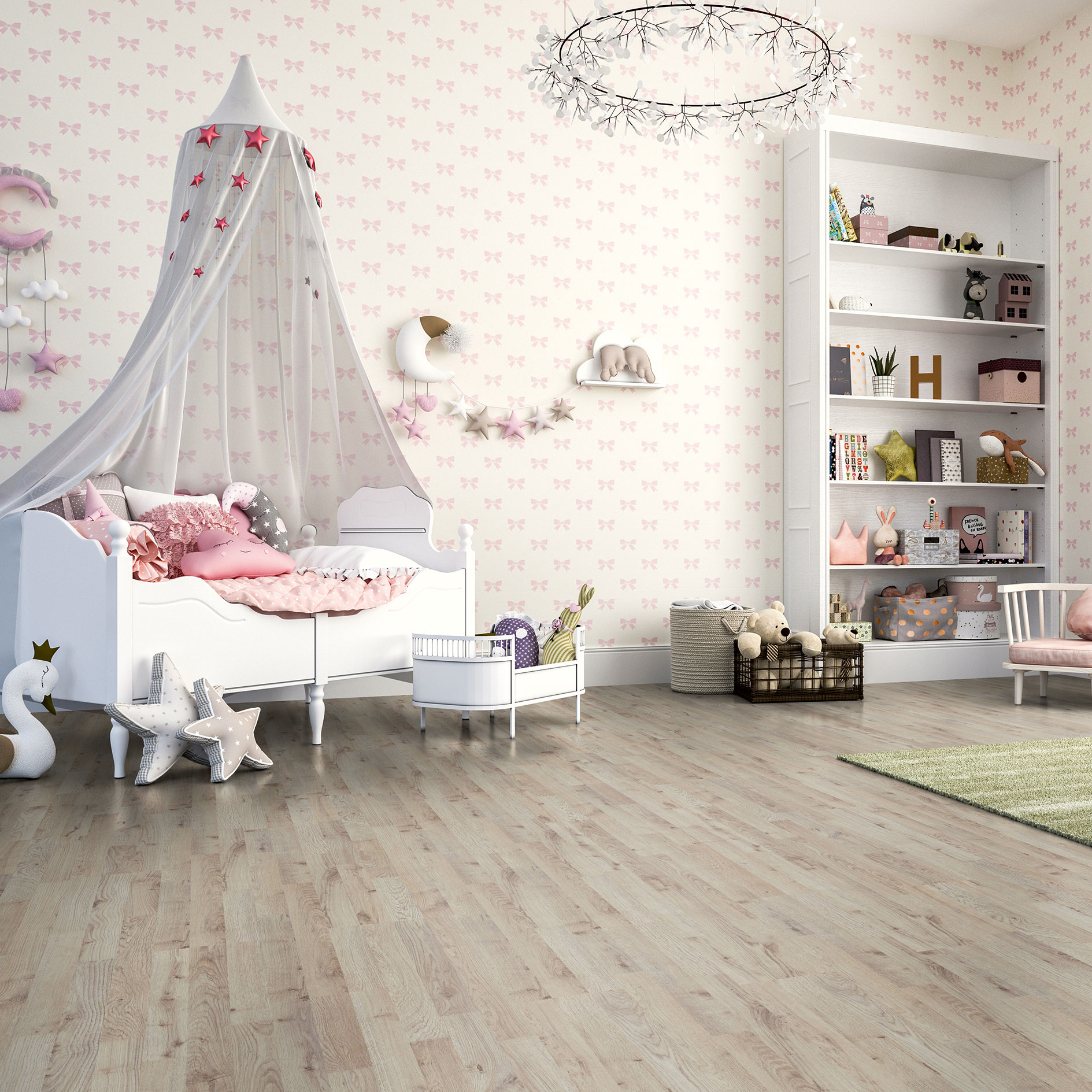 Laminat - Herbst Eiche hell - 6 mm