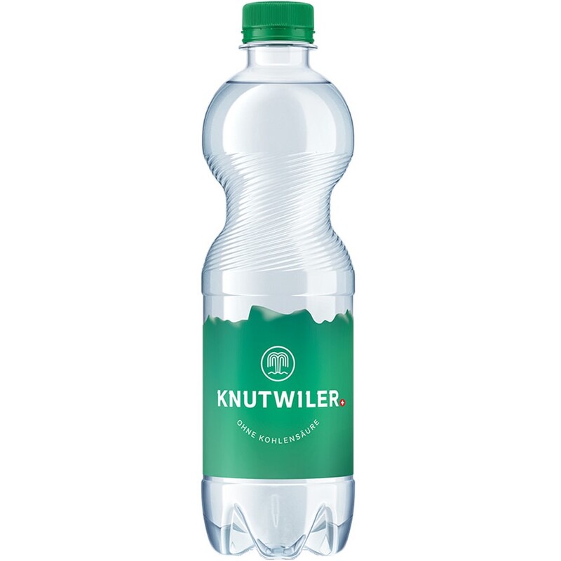 Knutwiler Wasser, ohne Kohlensäure, 50 cl, 24 Stück