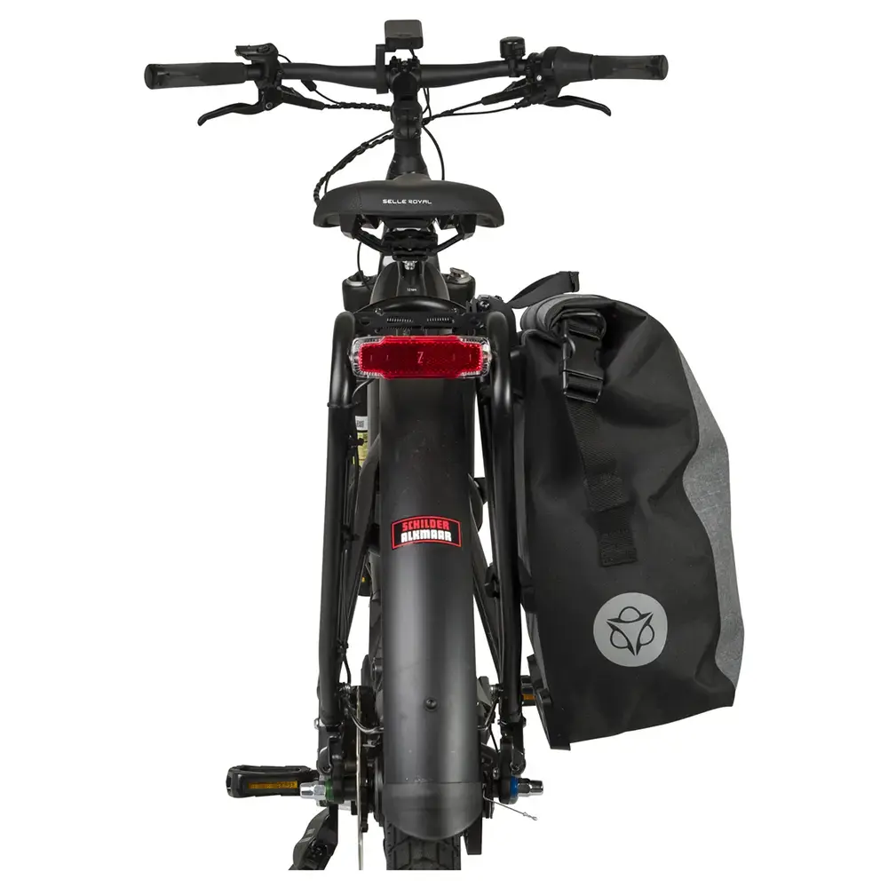 AGU Clean Single Shelter Click'nGo Medium 17L Fietstas Grijs