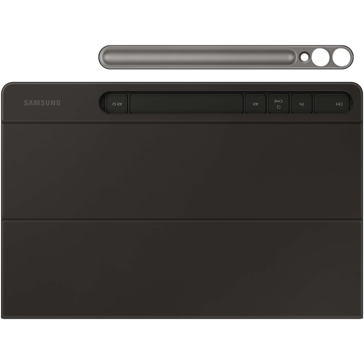 Samsung Galaxy Tab S10+/S9+/S9 FE+ Slim tastaturdeksel (sort)