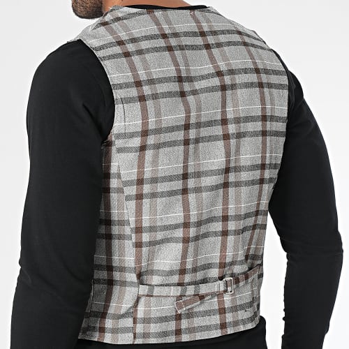 Gilet Gris Chiné