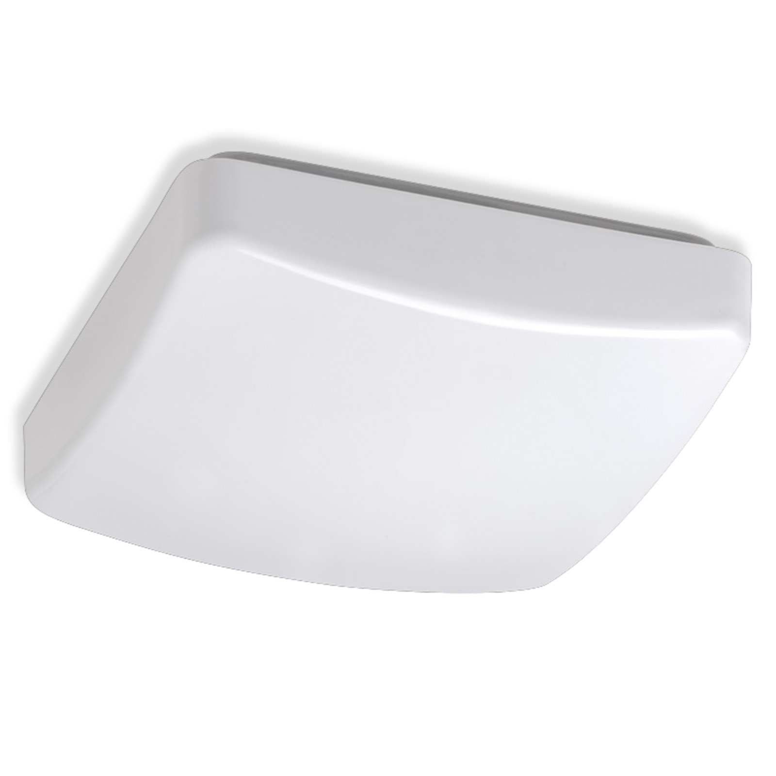 LED-Deckenleuchte PATZ - weiß - eckig