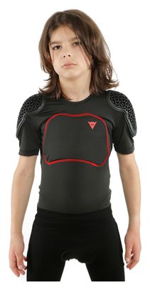 Maillot de Protection avec Dorsale Enfant Dainese Scarabeo Pro Tee Noir / Rouge
