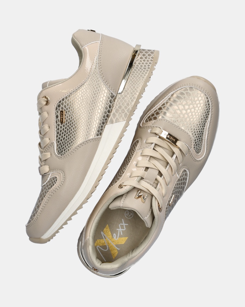 Mexx Fleur Lage sneakers  - beige