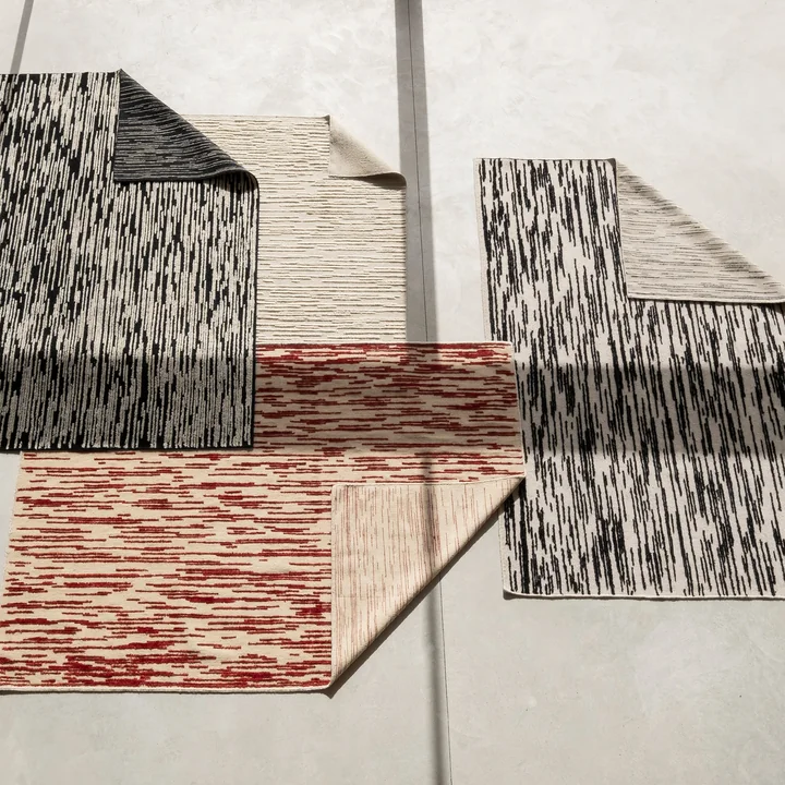 nanimarquina - Doblecara 4 Wollteppich, wendbar, 200 x 300 cm, beige