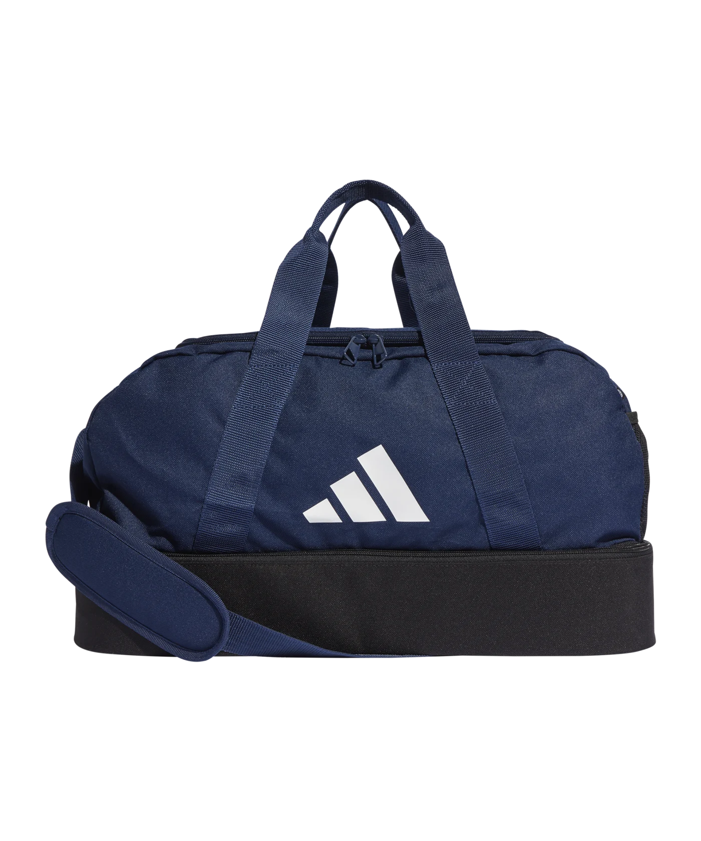 adidas Tiro League Duffel Bag Gr. S Blau Weiss