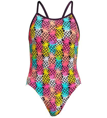 Funkita Bådedragt - UV50+ - Single Strap - Pino Punch m. Ananass