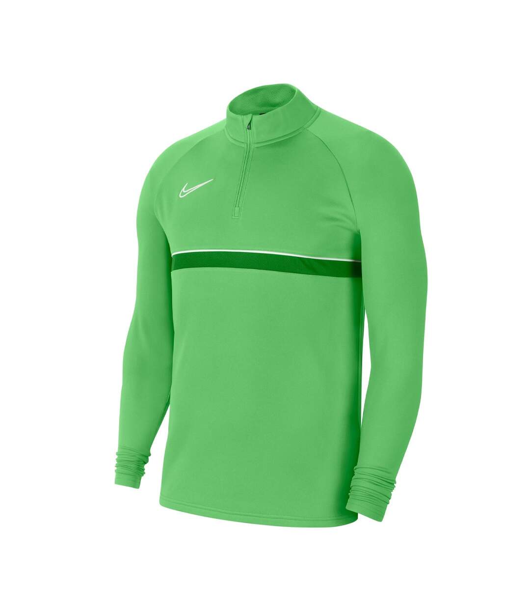 Sweat 1/4 Zip Vert Homme Nike Academy