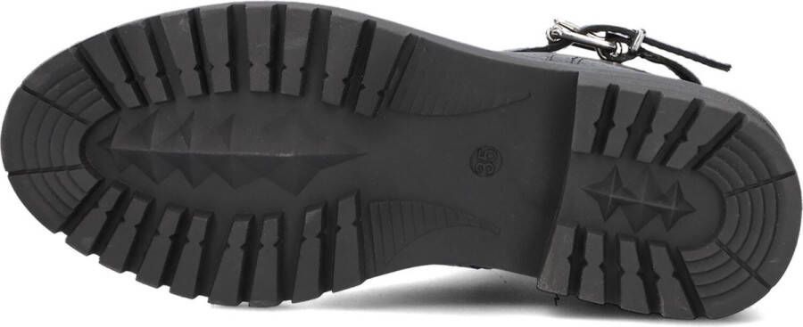 Wysh Monk-k-63 Biker boots Meisjes Kids Zwart