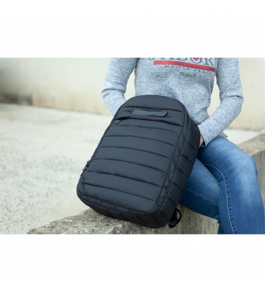 Skechers Mochila escolar S983 negro -28x40x15 cm-