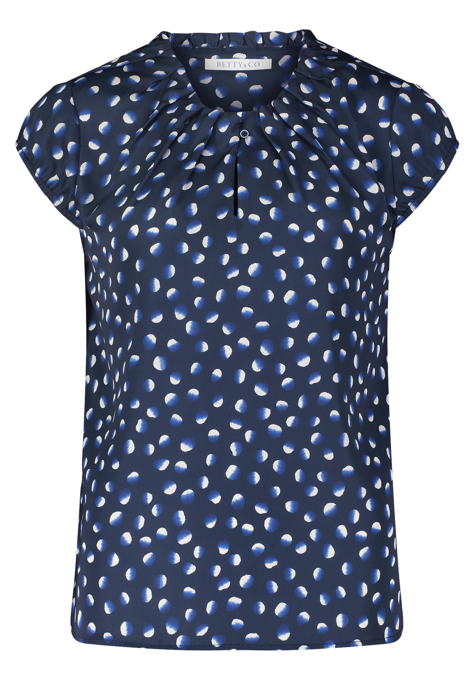 Betty & Co| Damen Schlupfbluse kurzarm