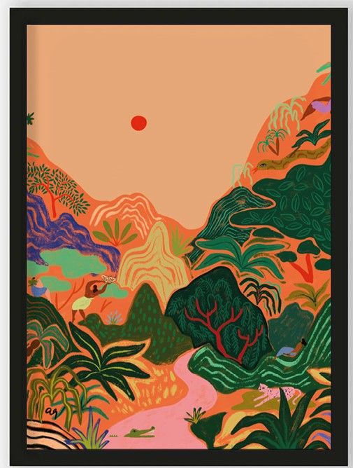 Art Print Hidden Paradise