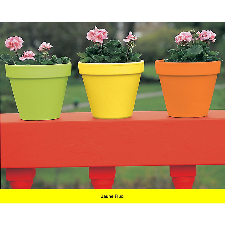 Peinture aérosol de marquage multi supports Julien fluo jaune 500ml