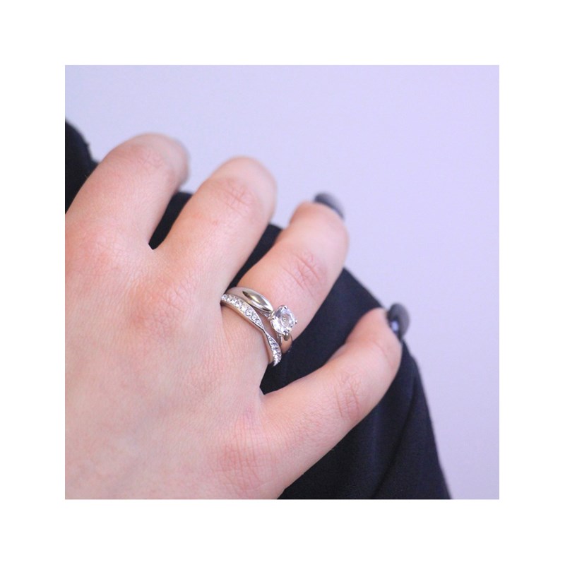 Bague Prestige - Argenté et Cristal
