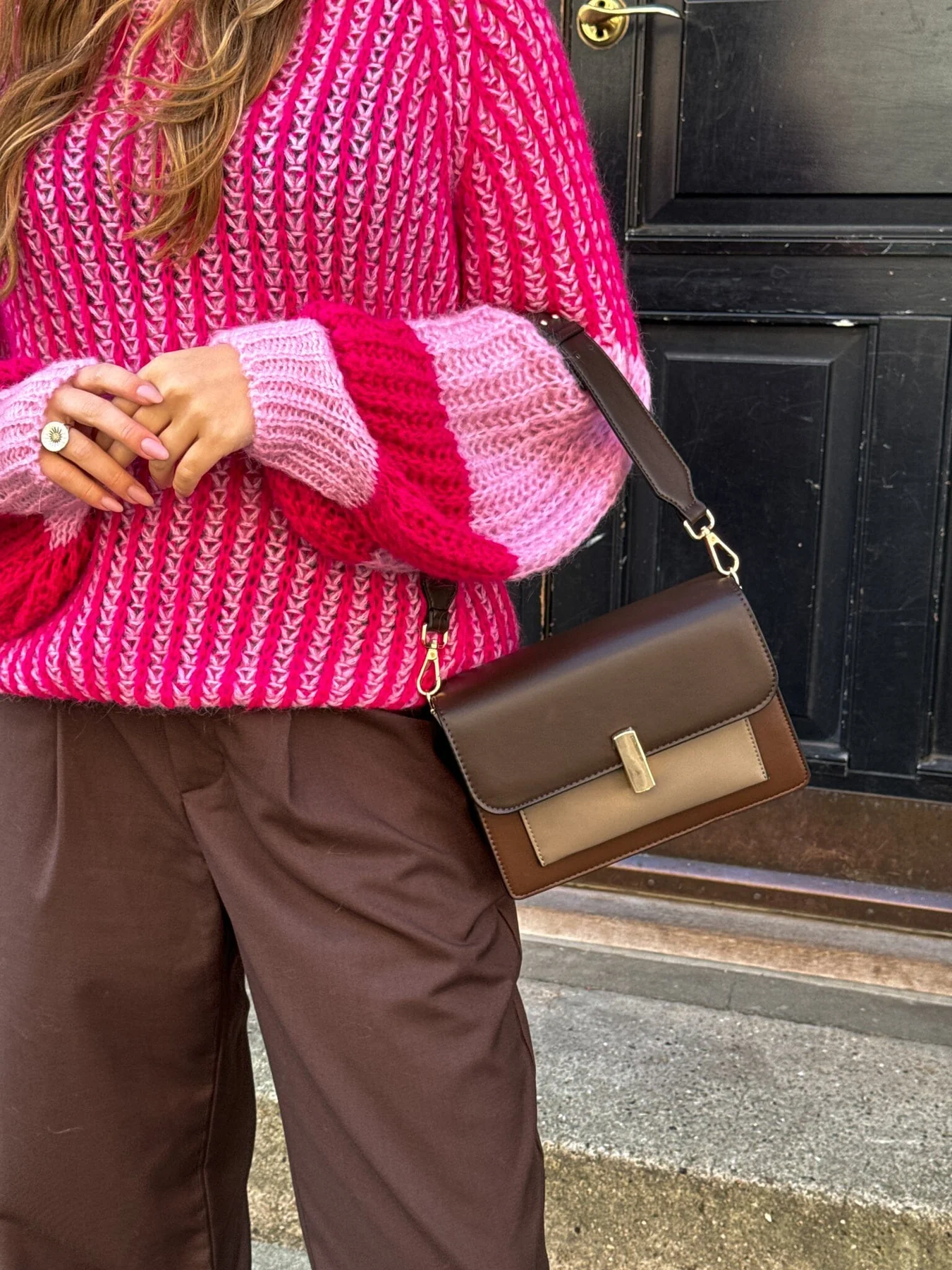 Noella Liana Knit Sweater 1035 pink bubblegum