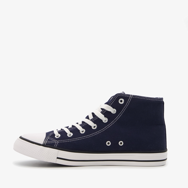 Canvas heren gympen blauw