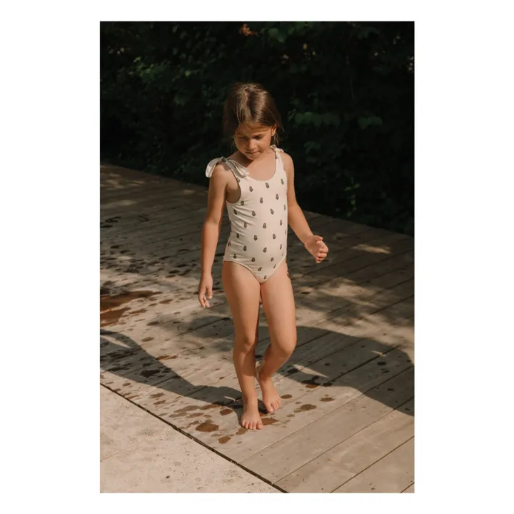 Studio Bohème Maillot 1 Pièce Roberta Lavande | Ecru