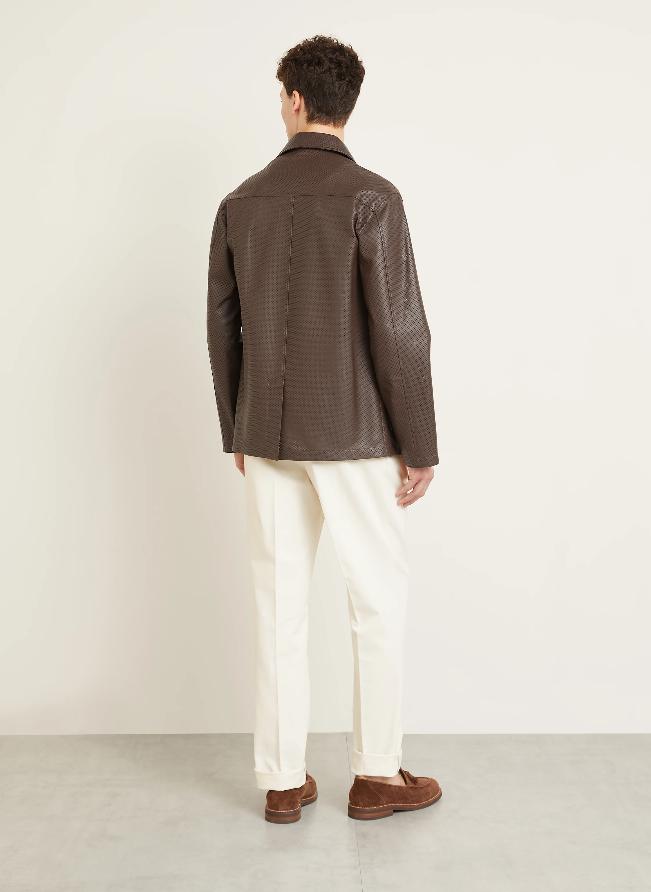manzoni 24 Lederjacke